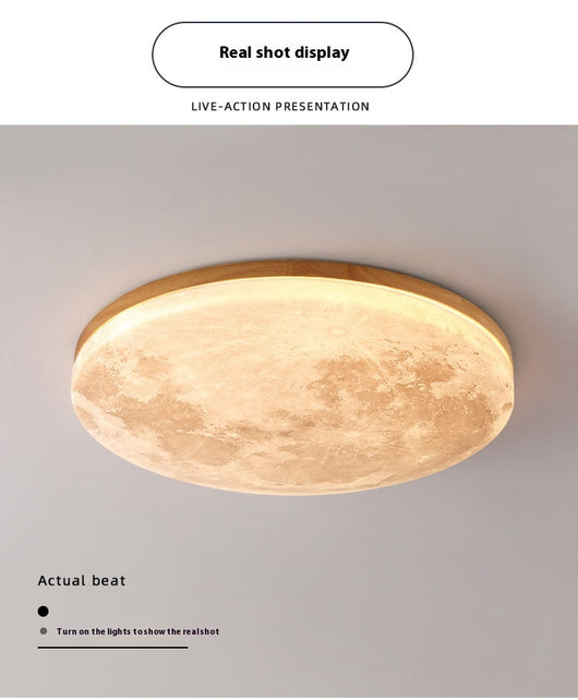 Lámpara LED de Techo Nórdica Moon - Luz Cálida para Dormitorio y Espacios Acogedores - Image 29