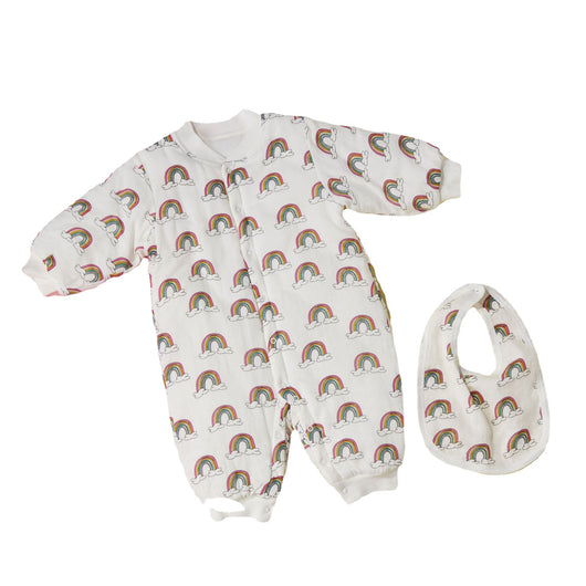 Pijama de Algodón para Bebé con Piernas Divididas - Calidez y Comodidad - Image 12