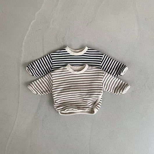 Sudadera Holgada a Rayas para Niña - Comodidad Casual