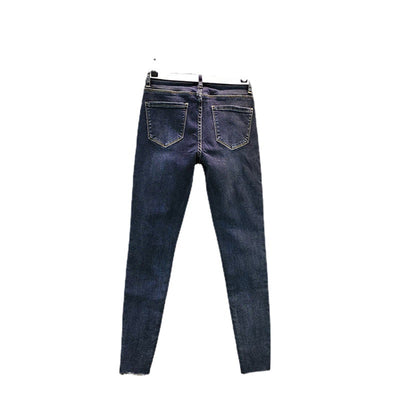 Pantalón Lápiz Cintura Alta Ajustador Mariposa Brillos Algodón Elástico - Image 4