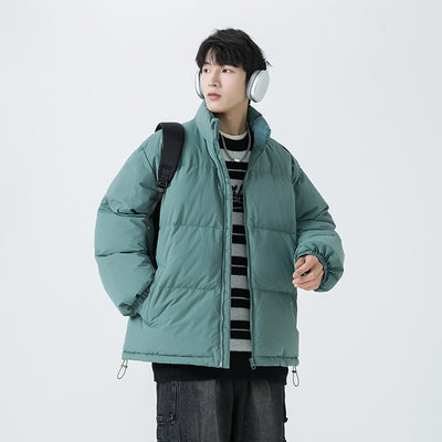 Chaqueta de Plumón de Pato Blanco para Hombre - Abrigo Grueso - Image 8