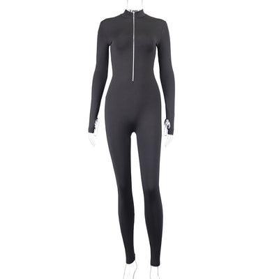 Jumpsuit Largo para Mujer con Cierre Metálico - Otoño e Invierno - Image 14