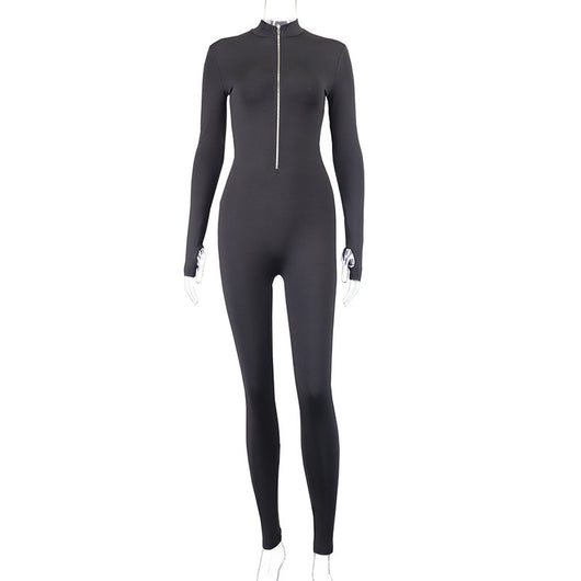 Jumpsuit Largo para Mujer con Cierre Metálico - Otoño e Invierno - Image 14