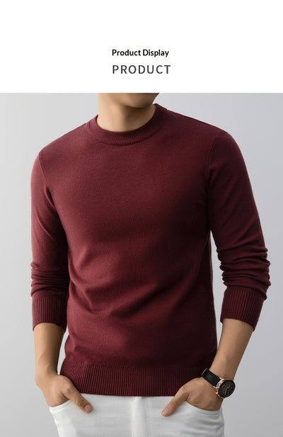 Suéter Minimalista de Cuello Redondo para Hombre - Image 15