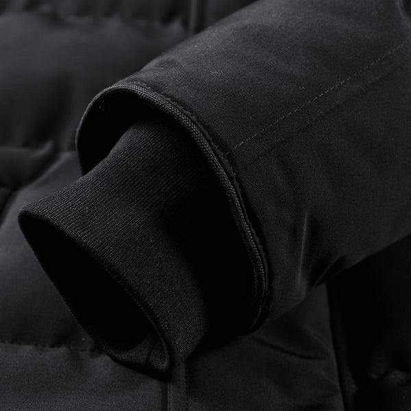 Abrigo Acolchado de Terciopelo Suave para Hombre - Calidez Extrema