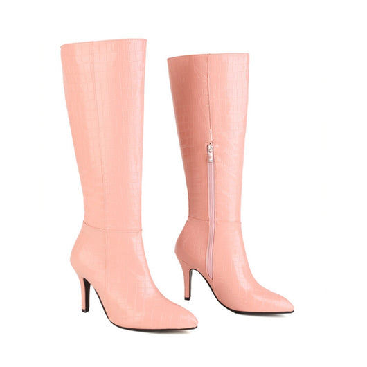 Botas de Tacón Fino Súper Alto Estilo Europeo y Americano - Image 7