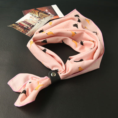 Pañuelo Cuadrado Británico para Mujer - Diseño de Moda Clásico - Image 8