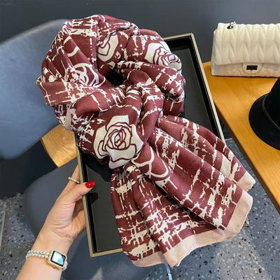 Foulard de Algodón y Lino Ligero - Pareo Sedoso Protección Solar para Playa y Viajes - Image 18