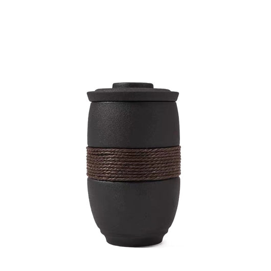 Taza de Té de Cerámica con Filtro Integrado y Tapa - Image 13
