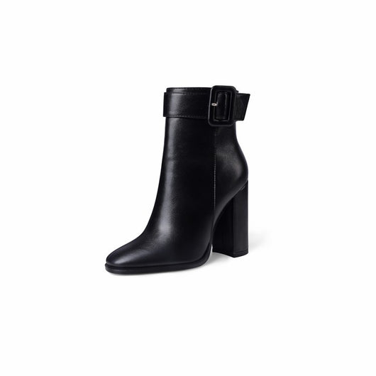 Botines de Tacón Grueso para Mujer - Estilo y Comodidad - Image 11