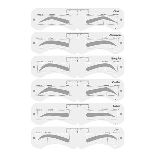 Plantilla Reutilizable para Cejas con Banda Elástica - Kit DIY de Maquillaje - Image 3