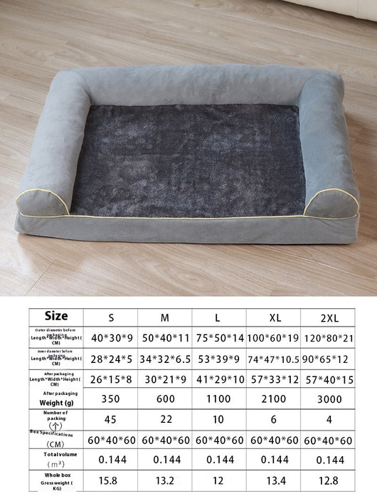 Cama Cuadrada Transpirable para Mascotas con Esponja Refrescante - Image 10