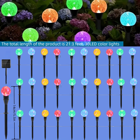 Guirnalda de Luces LED para Jardín y Terraza - Decoración Exterior Impermeable - Image 7