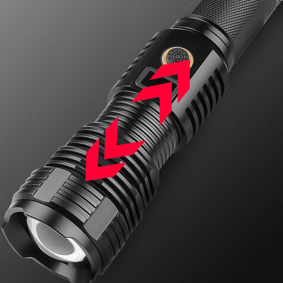 Linterna LED P70 Profesional Zoom Aluminio Resistente - Image 7