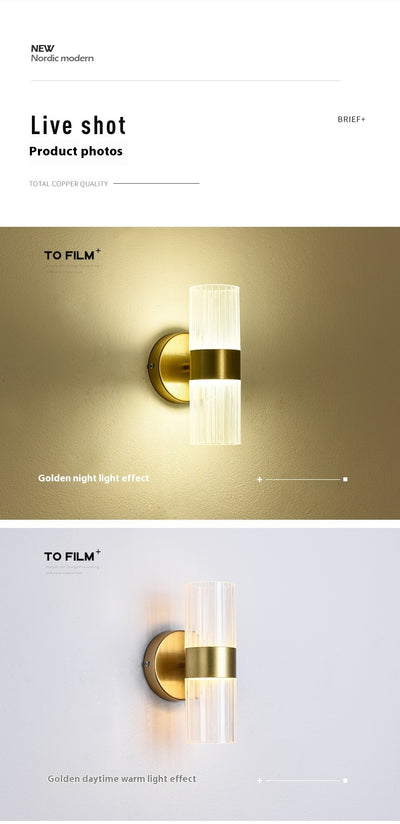 Lámpara LED de Pared Bicolor para Dormitorio y Sala de Estar - Image 8