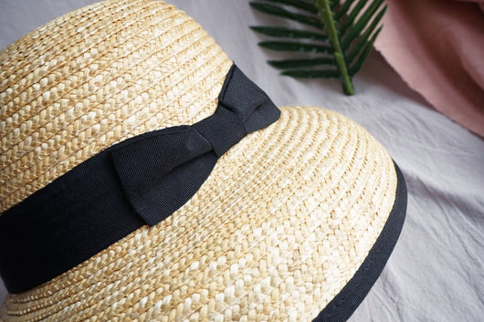 Sombrero Playero Vintage de Paja con Ala Acampanada Estilo Francés - Image 15