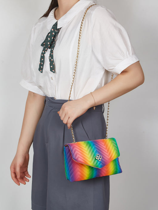 Bolsa de Viaje para Cosméticos y Labiales con Contraste de Colores - Image 12