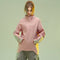Abrigo Pullover con Corte Vertical Estructurado