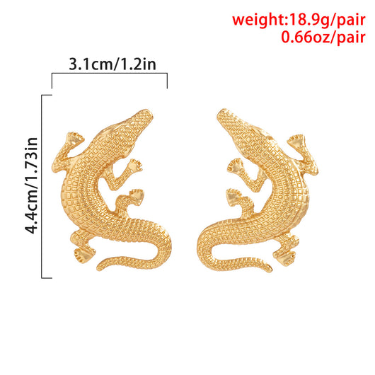 Aretes Punk Tridimensionales de Personalidad Exagerada - Moda Callejera Trendy - Image 3