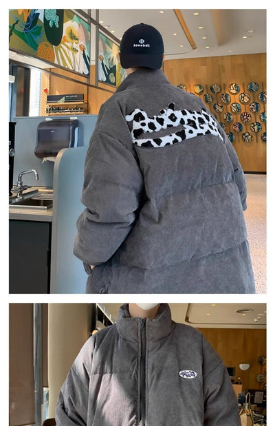 Abrigo Hombre Retro Oversized con Cuello Alto Reforzado - Image 9