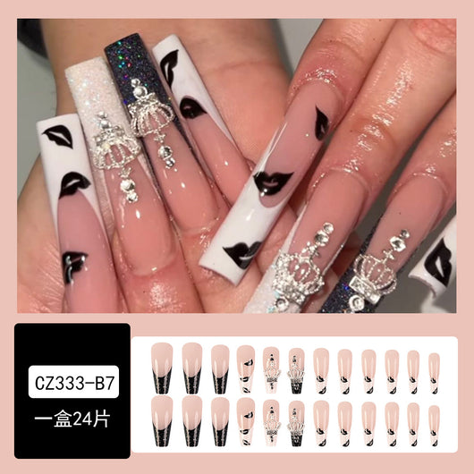 Uñas Postizas de Diamante Resistente - Diseño Europeo Premium - Image 34