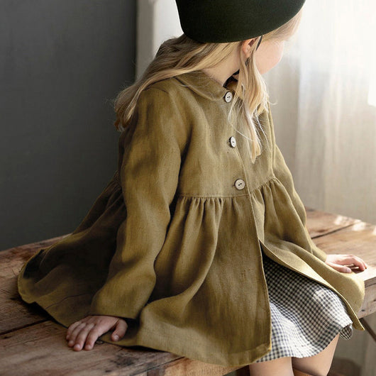 Abrigo Largo Elegante para Niñas - Image 10