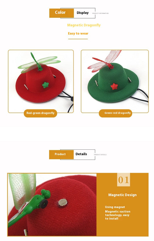 Gorra Ajustable para Mascotas - Diseño Creativo y Cómodo - Image 9