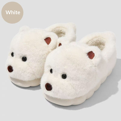 Pantuflas Cálidas de Felpa con Suela Antideslizante y Acolchonado Grueso - Image 10