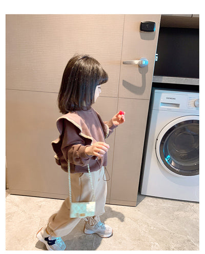 Conjunto Infantil Otoño Invierno: Sudadera Polar y Pantalón Casual - Image 7