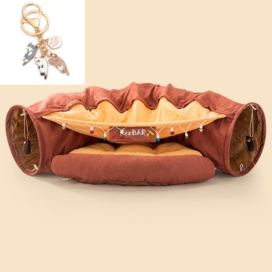 Túnel Plegable para Gatos - Resistente y Lavable - Image 9