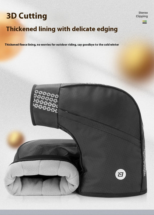 Guantes Protectores para Bicicleta de Montaña Invierno con Cobertura de Manillar - Image 13