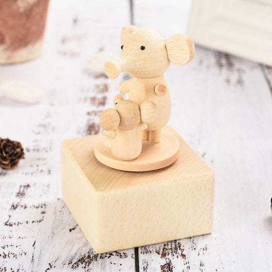 Caja de Música Miniatura de Madera con Diseño Infantil - Image 16