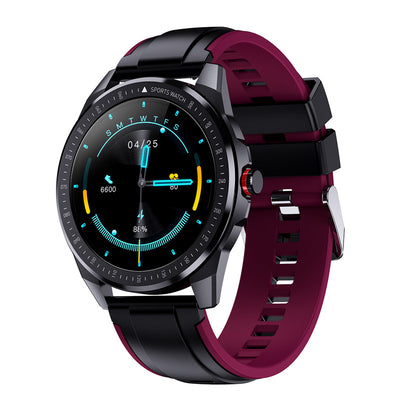 Pulsera Inteligente con Monitor Cardíaco, Llamadas y Resistencia al Agua IP68