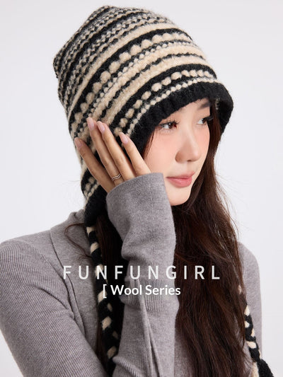 Gorro Tejido Retro para Mujer - Calidez en Lana Premium - Image 29