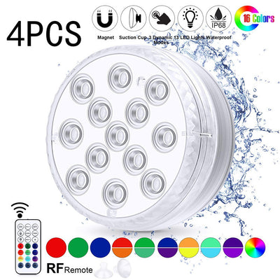 Luz Sumergible LED Impermeable con Control Remoto para Piscina, Fuente y Spa - Image 11