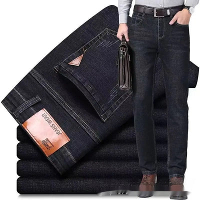 Jeans Rectos Holgados para Hombre - Comodidad y Durabilidad - Image 14