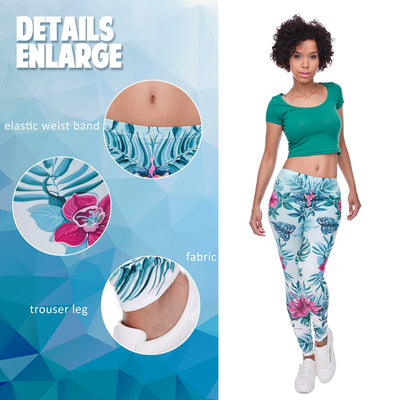 Pantalones Cortos Crop Floral Tortuga - Image 8