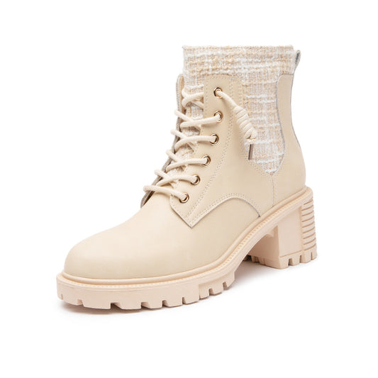 Botas Martin para Mujer con Tacón Alto y Caña Corta Versátil - Image 2