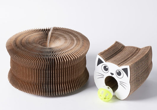 Rascador Ondulado para Gatos - Juguete Desestresante con Cartón Corrugado - Image 18