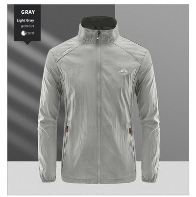 Ropa de Protección Solar Transpirable en Seda de Hielo para Hombre - Image 12