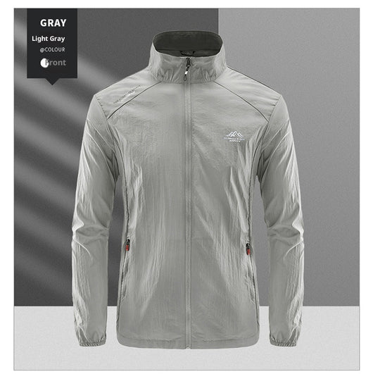 Ropa de Protección Solar Transpirable en Seda de Hielo para Hombre - Image 12