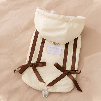 Abrigo Térmico para Gatos y Perros - Chaqueta Acolchada Invierno con Moño - Image 29