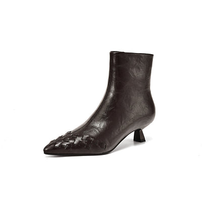 Botas de Punto Elástico con Tacón Medio y Forro Cálido - Image 6