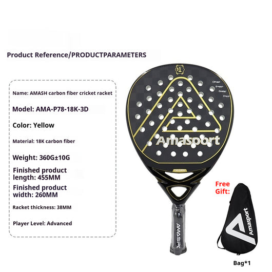 Raqueta de Tenis de Fibra de Carbono Estructura Jaula - Image 24