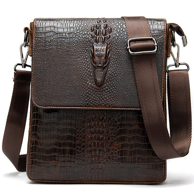 Bolsa Mensajero Ejecutiva de Cuero Premium para Hombre con Diseño Moderno - Image 5