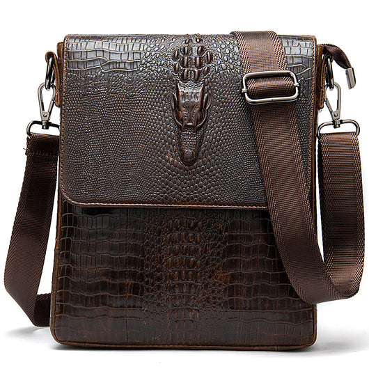 Bolsa Mensajero Ejecutiva de Cuero Premium para Hombre con Diseño Moderno - Image 5