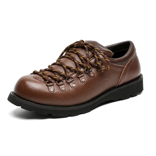 Zapatos de Cuero Británicos para Hombre - Estilo Moderno y Atrevido - Image 8