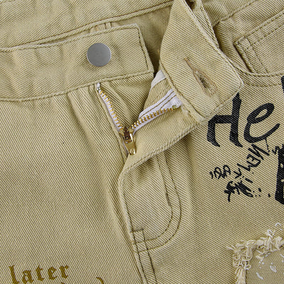 Pantalones Vaqueros Estampados Ajuste Americano para Mujer - Image 12