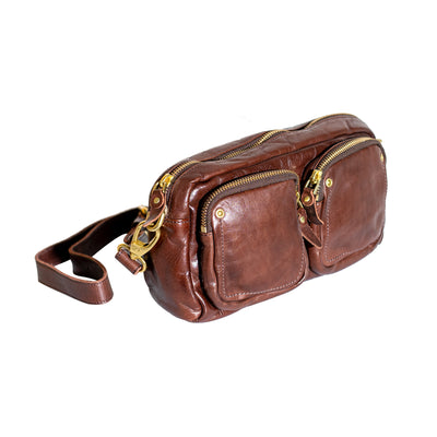 Bolsa de Pecho de Cuero para Hombre - Multifunción Verano - Image 17