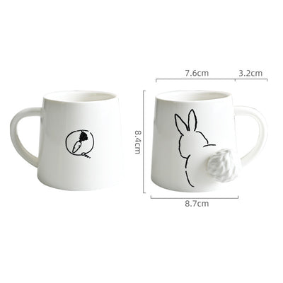 Taza de Cerámica Gato Creativo Japonés - Image 3